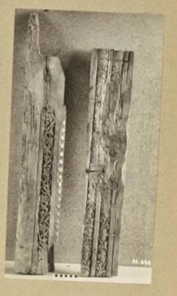 Are these carved beams from the Jewish Temple? (Israel Antiquities Authority)