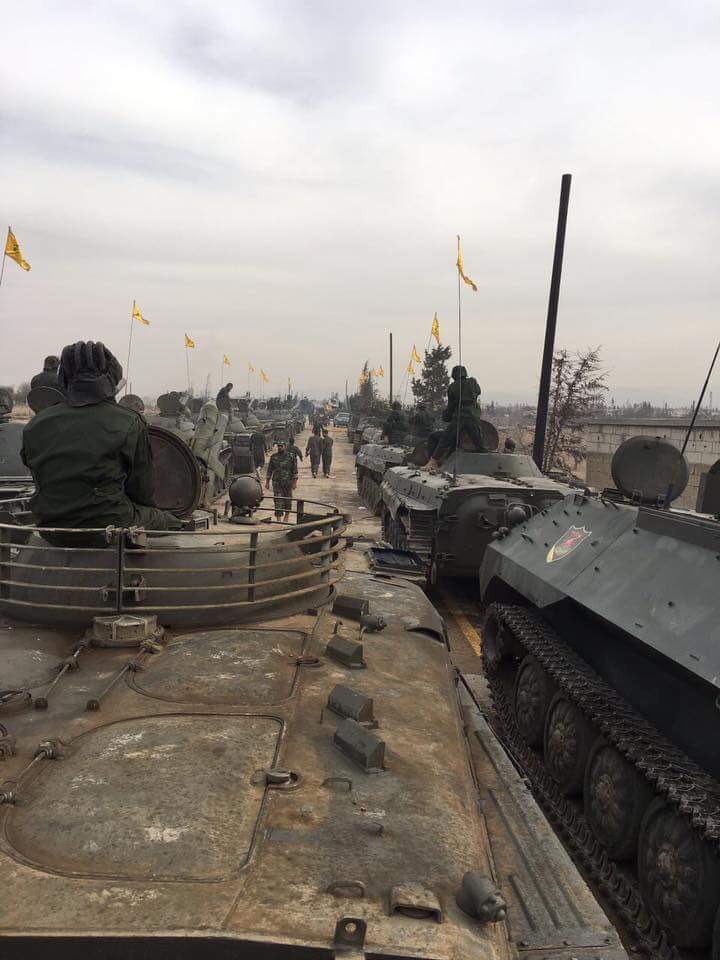 כוחות חזבאללה לאחר הקרב באל-קוּיסאַר, סוריה