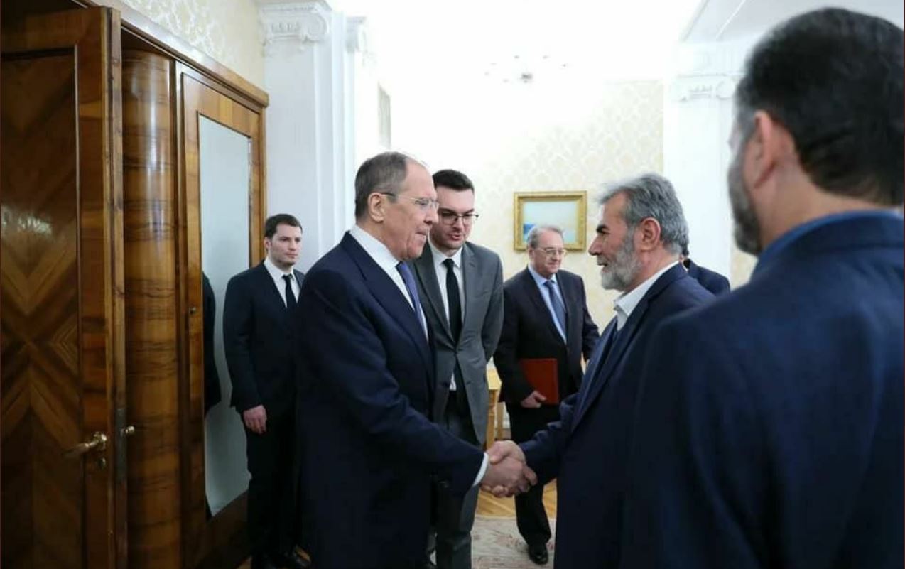 פגישת שר החוץ הרוסי לברוב על זיאד נאחלה