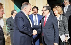 מזכיר המדינה פומאפו במרוקו - הניסיונות להגיע להסכם 