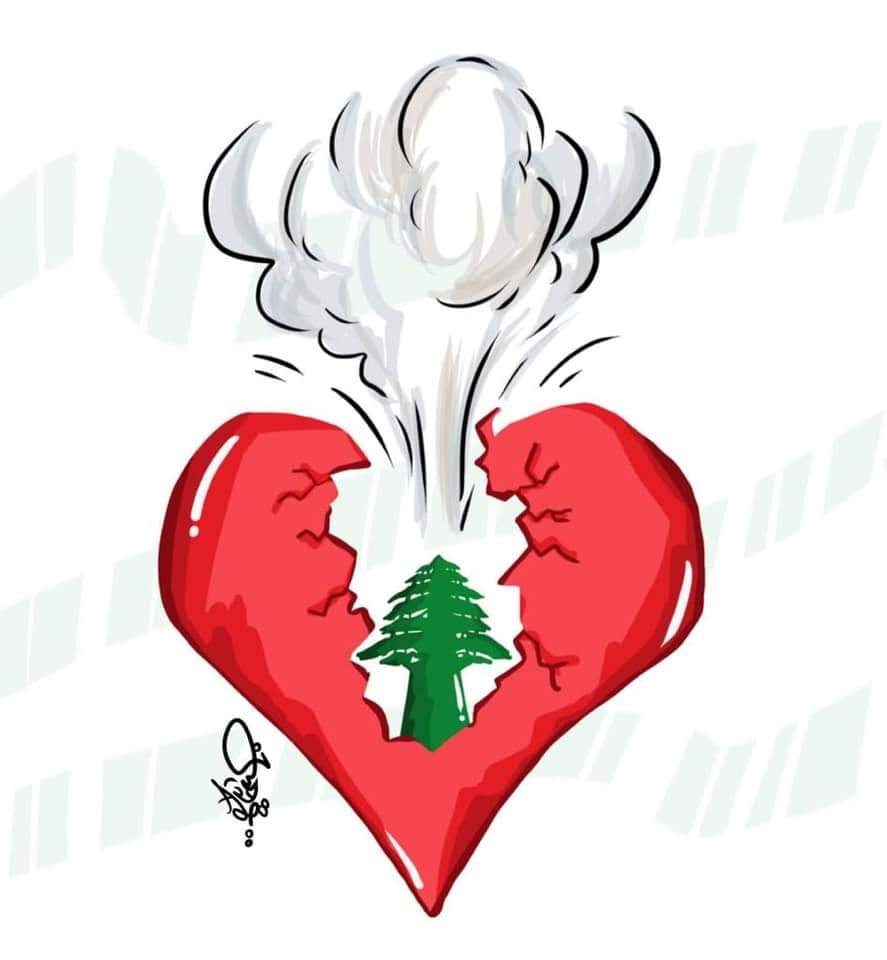 פיחצוץ בלב ביירות //קריקטורה. מה תהיה ההשפעה של הפיצוץ על חיזבאללה