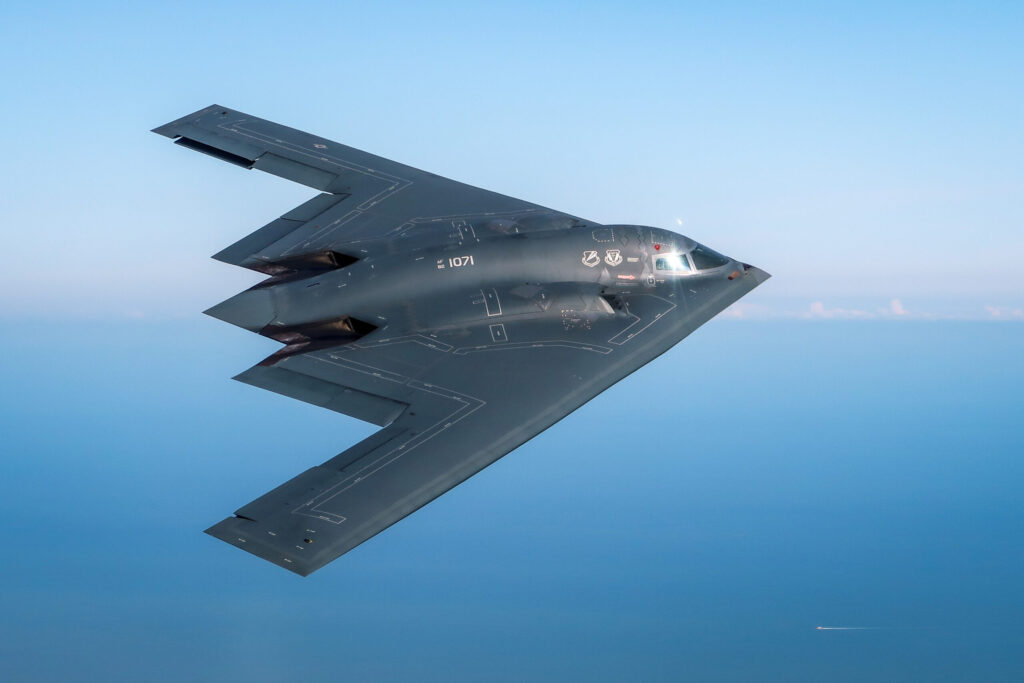 מפציץ B2 של חיל האוויר האמריקאי (USAF/ויקימדיה)